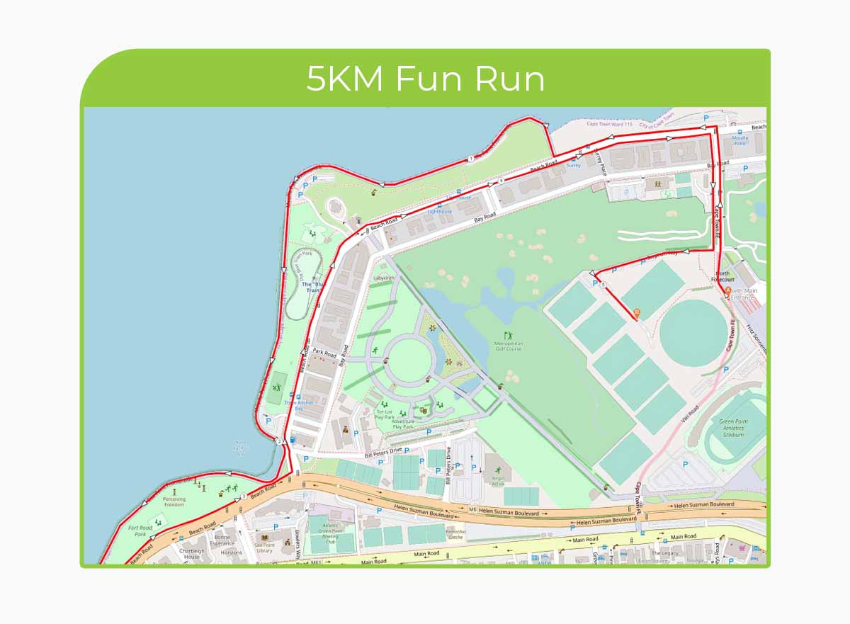 5km route